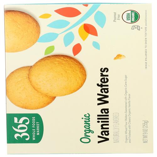 Whole Foods Market Organic Vanilla Wafers, 9 Oz