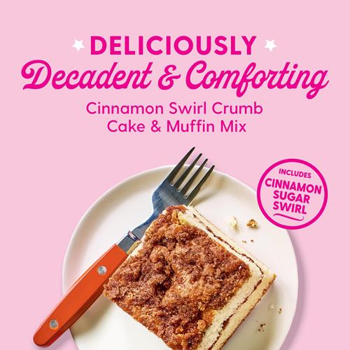 Duncan Hines Dolly Partons Cinnamon Swirl Crumb Cake & Muffin Mix, 20 Oz.