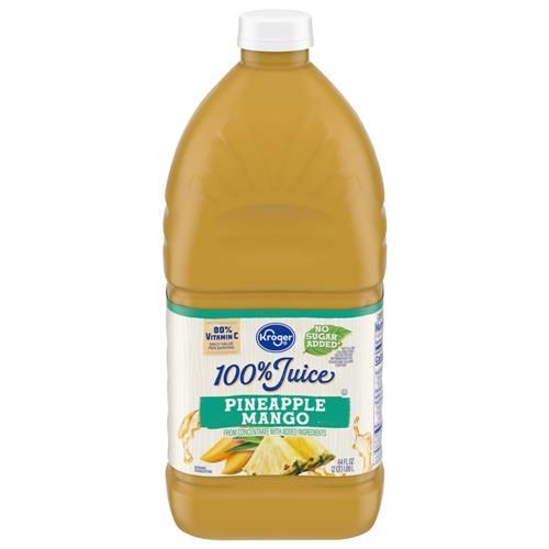 Kroger 100% Pineapple Mango Juice 64 fl oz