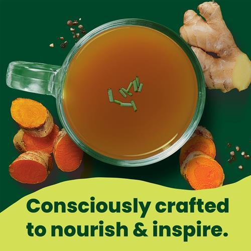 Pacific Foods Organic Chicken Bone Broth With Ginger, Turmeric, And Black Pepper, 32 Oz Carton