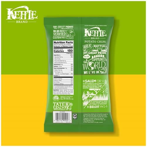Kettle Brand Jalapeno Kettle Potato Chips, Gluten-Free, Non-Gmo, 7.5 Oz Bag