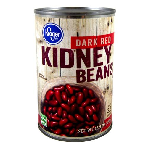 Kroger Dark Red Kidney Beans 15.5 oz