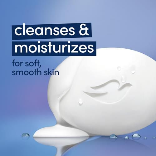 Dove Beauty Bar Gentle Skin Cleanser Original Moisturizing For Gentle Soft Skin Care Made With 1/4 Moisturizing Cream 3.17 Oz