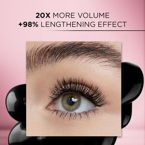 Loreal Paris Makeup Voluminous Lash Paradise Mascara, Voluptuous Volume, Intense Length, Feathery Soft Full Lashes, No Flaking, No Smudging, No Clumping, Blackest Black, 0.25 Fl Oz (Pack Of 1) -