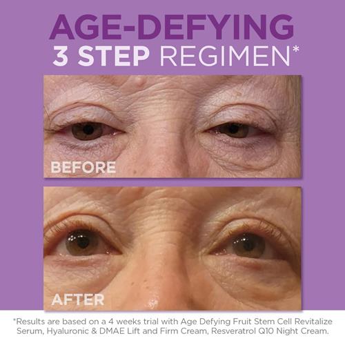 Andalou Naturals Hyaluronic Dmae Lift Firm Skin Cream, Face Moisturizer With Anti Aging Antioxidants, Hydrating, Helps Reduce Fine Lines And Wrinkles, 1.7 Ounce