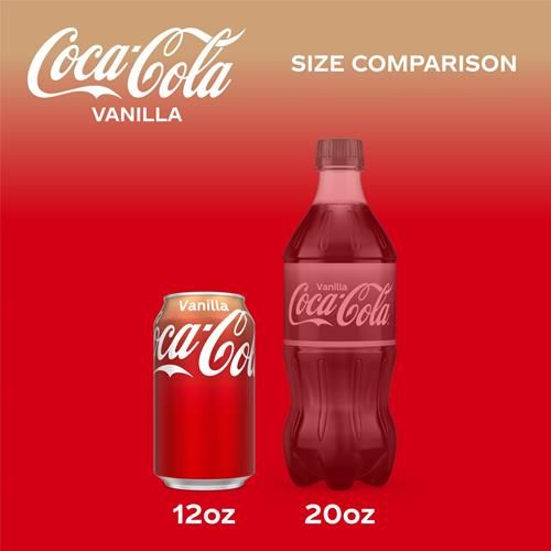 Coca-Cola Vanilla, 12 Fl Oz, 12 Pack