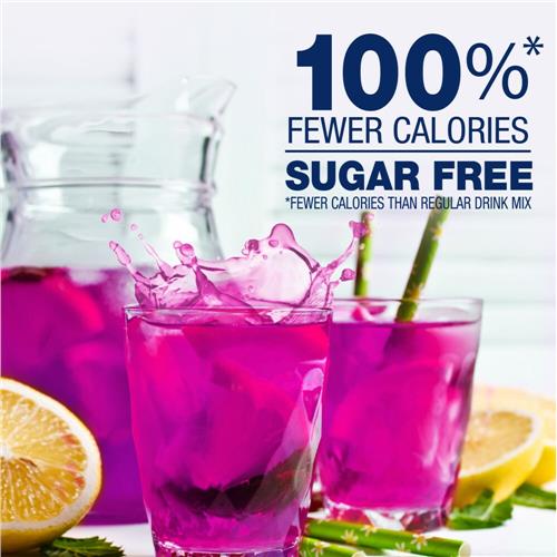 Kroger Zero Sugar Raspberry Lemonade Drink Mix Packets 6 packets