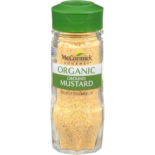 Mccormick Gourmet Organic Ground Mustard, 1.75 Oz
