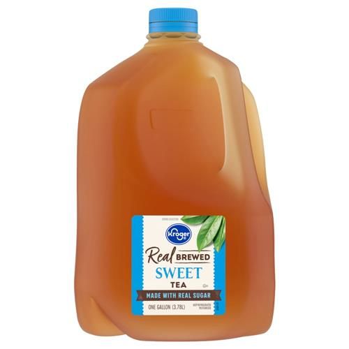 Kroger Real Brewed Caffeinated Sweet Iced Tea Gallon 1 gal