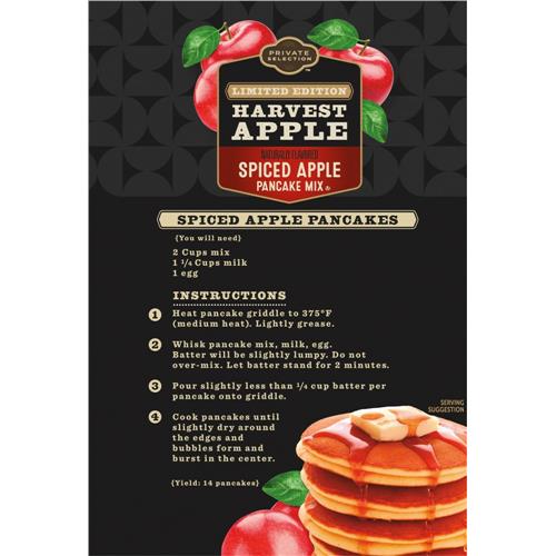 Private Selection Limited Edition Harvest Apple Spiced Apple Pancake Mix 18 oz