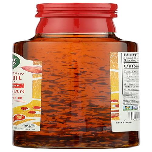 Whole Foods Market, Calabrian Chile & Garlic Infused Olive Oil, 8.45 Fl Oz