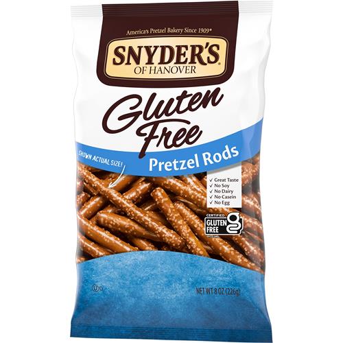 Snyders Of Hanover, Gluten Free Pretzels, 8 Oz