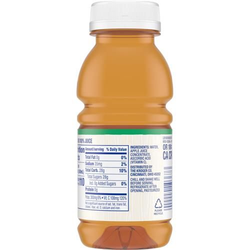 Kroger Apple Juice 8 oz