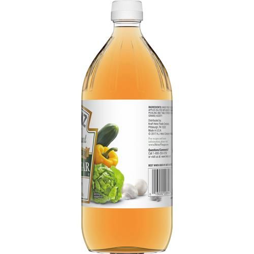Heinz All Natural Apple Cider Vinegar With 5% Acidity (32 Fl Oz Bottle) - Packaging May Vary