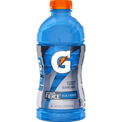 Gatorade Fierce Blue Cherry Thirst Quencher, 28 Fl Oz Bottle