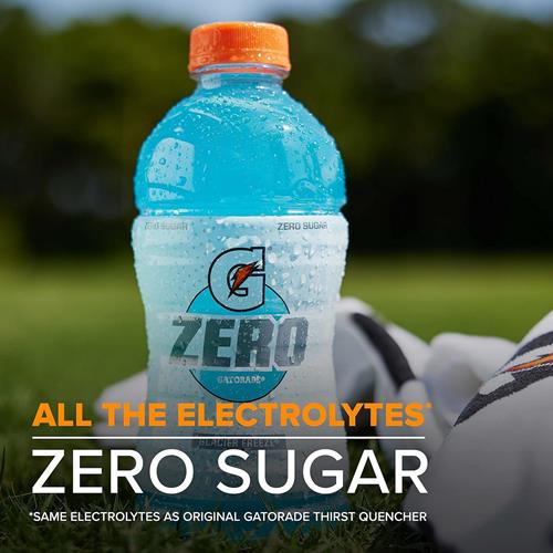 Gatorade G Zero Orange Thirst Quencher, 28 Fl Oz Bottle