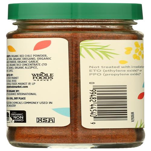 Whole Foods Market, Organic Chili Powder Blend, 1.83 Oz