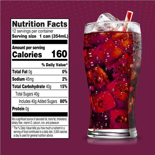 Big K Cherry Cola Soda Cans 12 pk / 12 fl oz