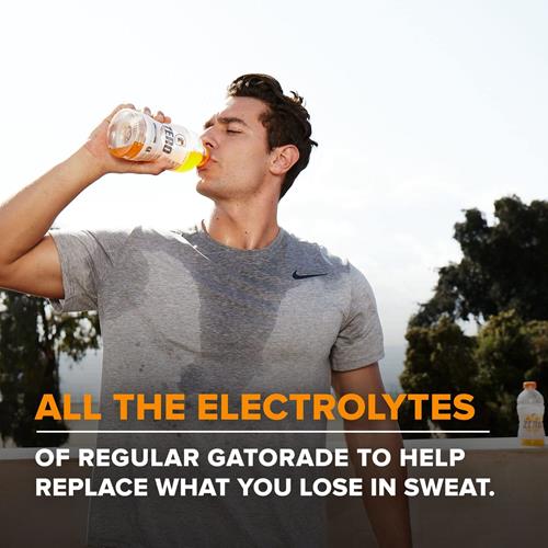 Gatorade Zero Sugar Thirst Quencher, Watermelon Splash, 20 Fl Oz Bottles, 8 Pack, Electrolytes For Rehydration
