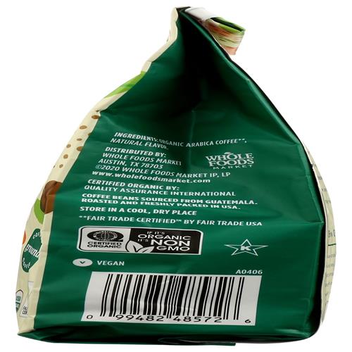 Whole Foods Market Organic Caramel Ground Coffee, 12 Ounce