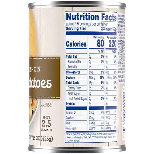 Kroger Diced Skin-On Yellow Potatoes 15 oz
