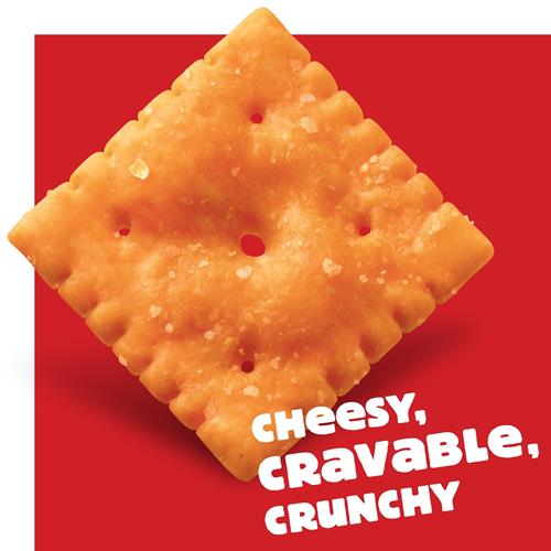 Cheez-It Cheese Crackers, Baked Snack Crackers, Lunch Snacks, Extra Big, 11.7Oz Box (1 Box)