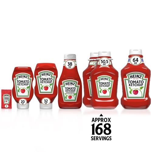 Heinz Tomato Ketchup, 2 Ct Pack, 50.5 Oz Bottles
