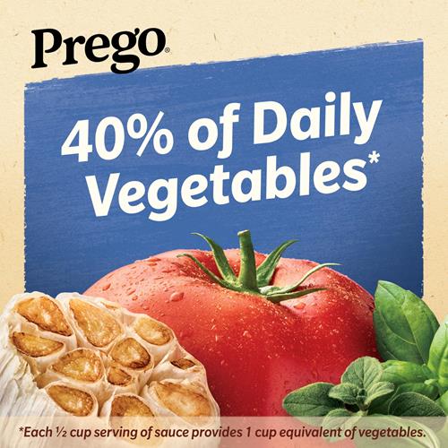 Prego Pasta Sauce, Italian Tomato Sauce With Roasted Garlic & Herbs, 24 Ounce Jar