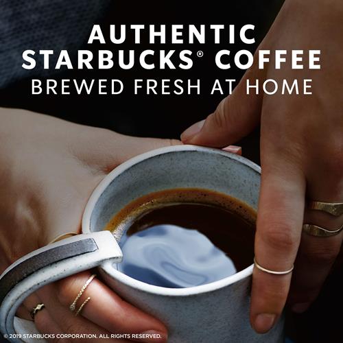 Starbucks Ground Coffee—Medium Roast Coffee—Pike Place Roast—100% Arabica—1 Bag (18 Oz)