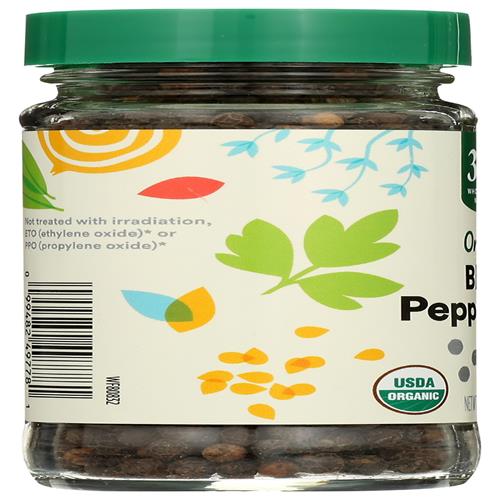 Whole Foods Market Organic Black Peppercorns, 1.87 Ounce