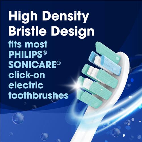 Kroger Sonic Advanced Plaque Removal Electric Toothbrush Replacement Brush Heads 3 count