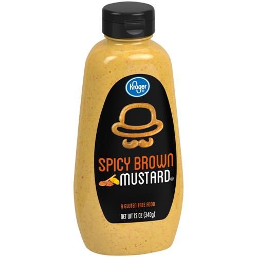 Kroger Spicy Brown Mustard 12 oz