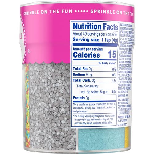 Kroger Sprinkle Mix 6.8 oz