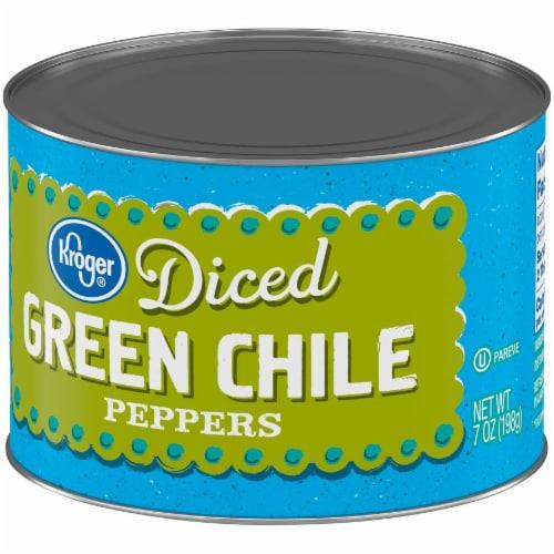 Kroger Diced Green Chile Peppers 7 oz