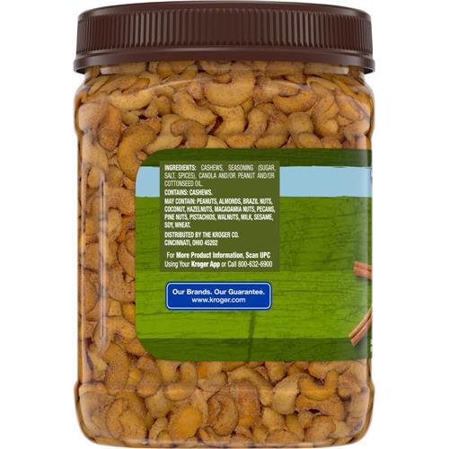 Kroger Sugar & Spice Cashews 32 oz