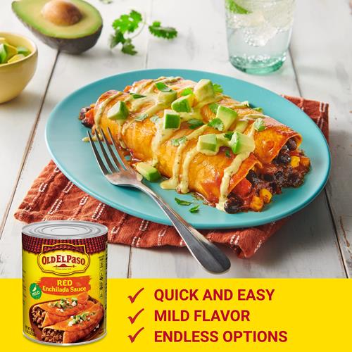 Old El Paso Mild Red Enchilada Sauce, 1 Ct., 19 Oz.