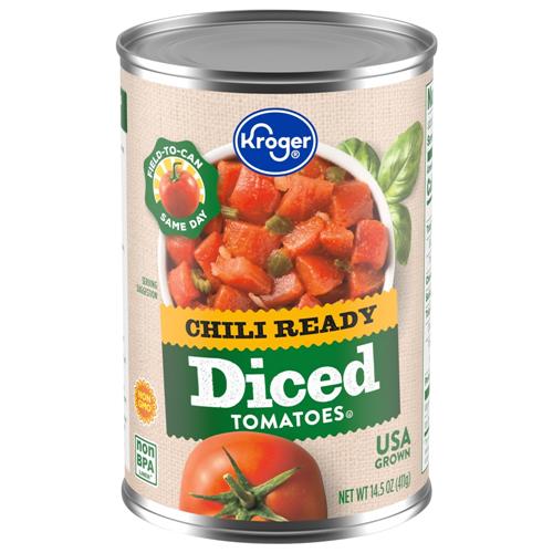 Kroger Chili Ready Diced Tomatoes 14.5 oz