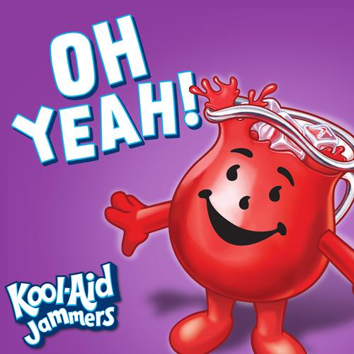 Kool-Aid Jammers Grape Flavored Drink, 10 Ct Box, 6 Fl Oz Pouches