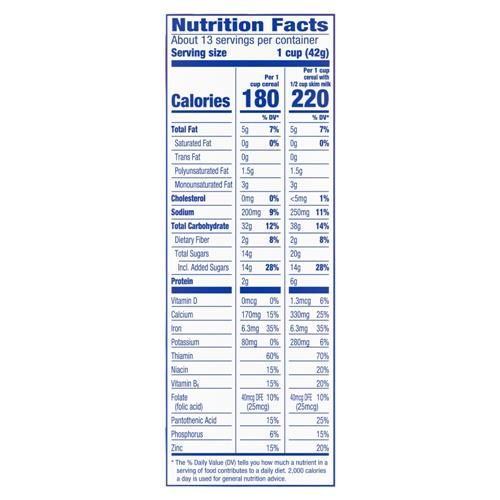 Kroger Cinnamon Crunch Family Size Cereal 19.3 oz
