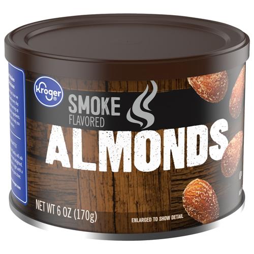 Kroger Smoke Almonds 6 oz