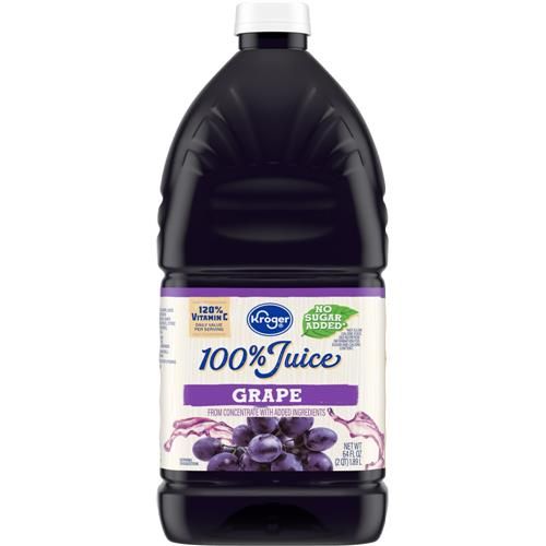 Kroger 100% Grape Juice 64 fl oz