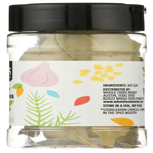 Whole Foods Market, Bay Leaves, .15 Oz