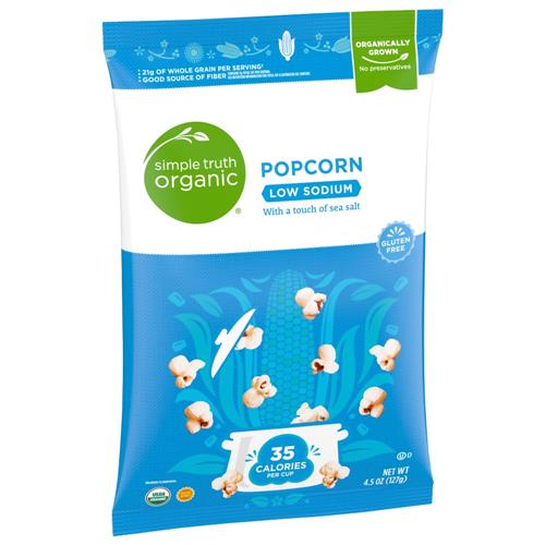 Simple Truth Organic Low Sodium Popcorn 4.5 oz