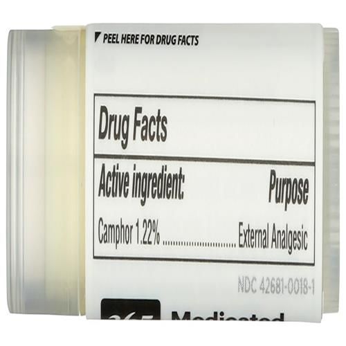 Whole Foods Market Medicated Lip Balm, Soothing Relief For Dry Chapped Lips, 0.15 Ounce