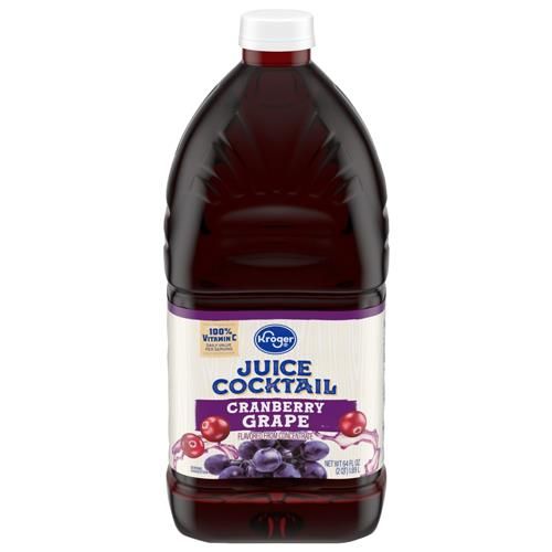 Kroger Grape Cranberry Juice Cocktail 64 fl oz