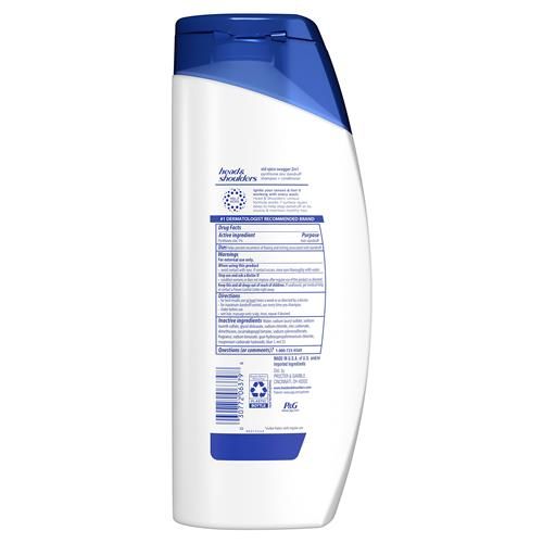 Head And Shoulders Mens 2 In 1 Dandruff Shampoo And Conditioner, Anti-Dandruff Treatment, Old Spice Swagger For Daily Use, Paraben Free, 20.7 Oz