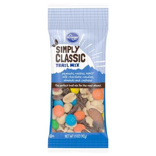 Kroger Simply Classic Trail Mix Tube 1.5 oz