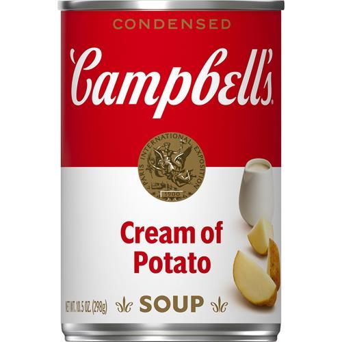 Campbells Condensed Cream Of Potato Soup, 10.5 Ounce Can