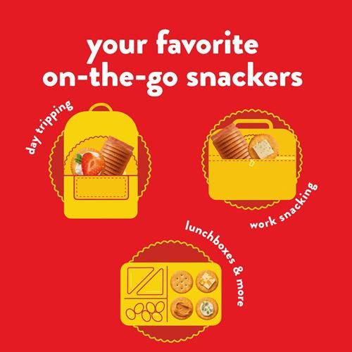 Ritz Fresh Stacks Original Crackers, Travel Snacks, 11.8 Oz (8 Multi Snack Packs)