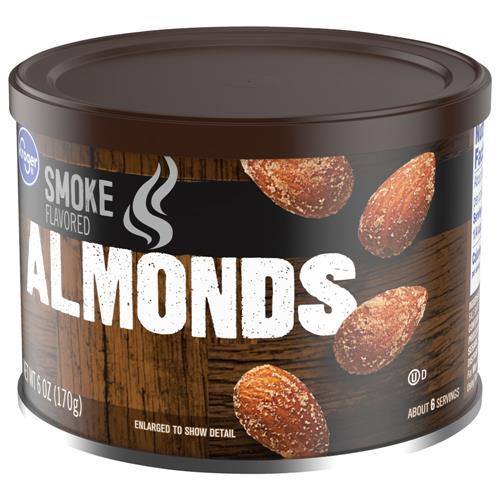 Kroger Smoke Almonds 6 oz